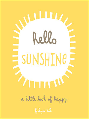 cover image of Hello Sunshine
